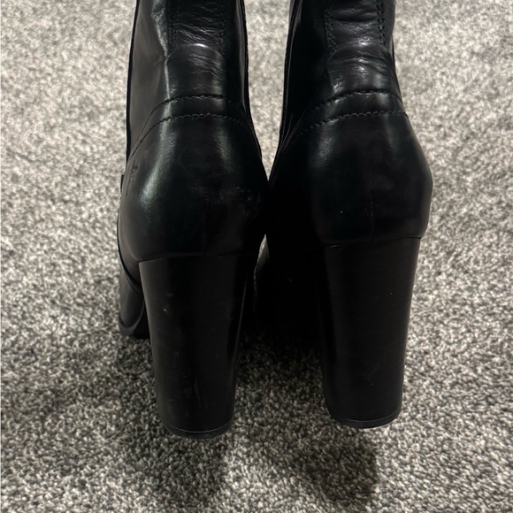 Frye Parker OTK Black Leather Boots - Picture 4 of 4